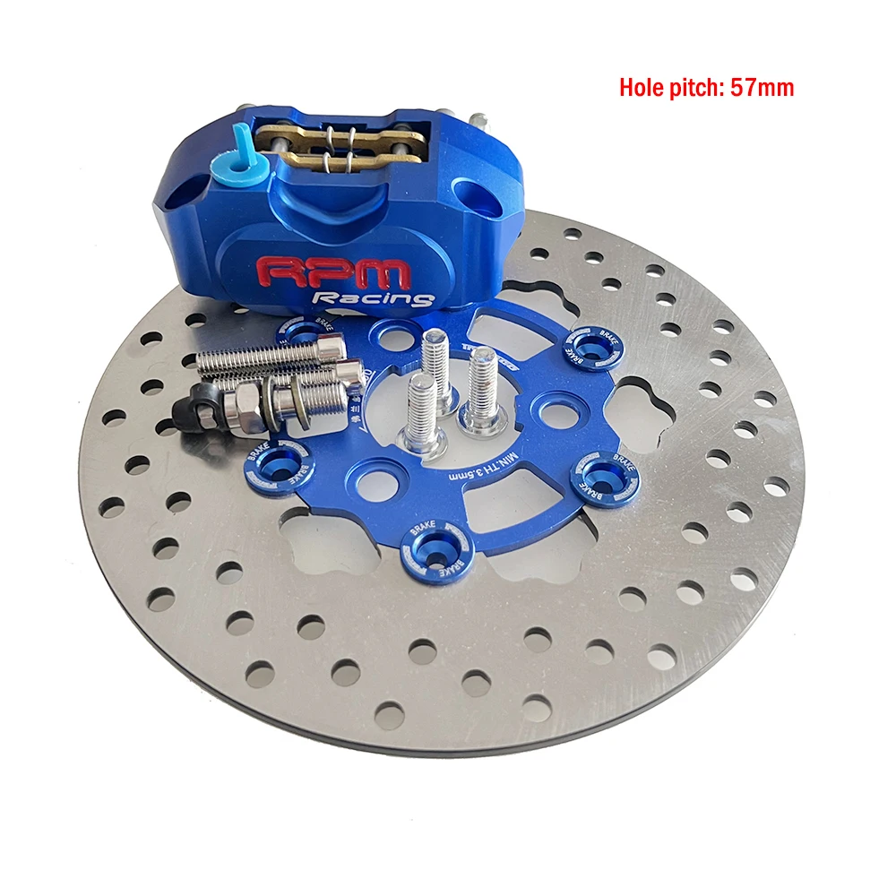 57mm Hole Pitching Motorcycle 200mm Brake Disc Brake Caliper