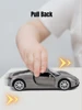 1/36 Porsche 918 Spyder Convertible Toy Car Model For Children RMZ CiTY Welly Diecast Miniature Pull Back Collection Gift Boys 3