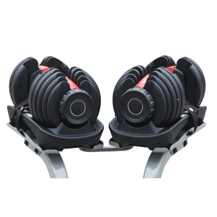 Custom Logo Gym Home Weightlifting Ergonomic 3 Seconds Set Weight 16 24 40 Kg Adjustable Dumbbell