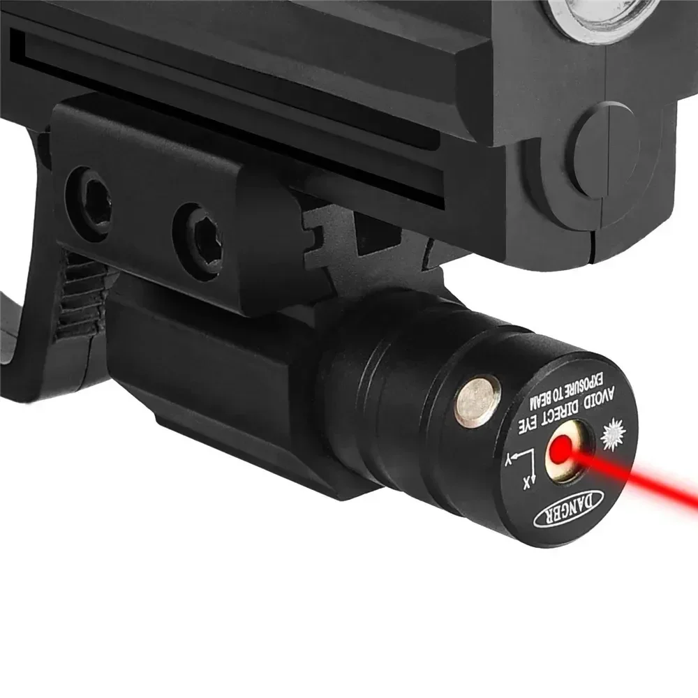 Laser Sight Red Dot Laser Sight Laser Bore Sight Tactical Red Green Dot Laser Sight 11mm 20mm Adjustable Picatinny Rail Mount Pistol Glock17 Airsoft Rifle Laser Bore Sight