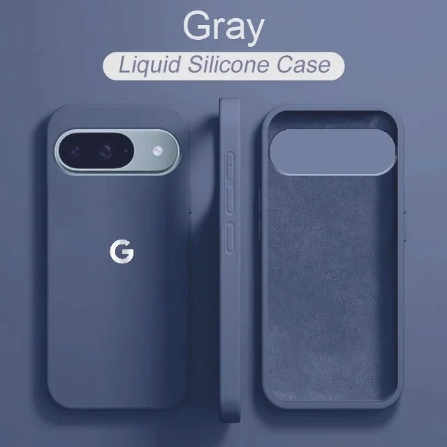 Enhanced Liquid Silicone Phone Case with Wireless Charging Compatibility, Thin and Slim Design