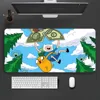 Cartoon A-Adventure T-Time Cute TV Mouse Pad Game Office Large PC Keyboard Rubber Big Desk Computer Laptop Table Mousepad 1