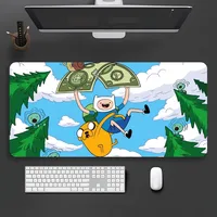Cartoon A-Adventure T-Time Cute TV Mouse Pad Game Office Large PC Keyboard Rubber Big Desk Computer Laptop Table Mousepad 1