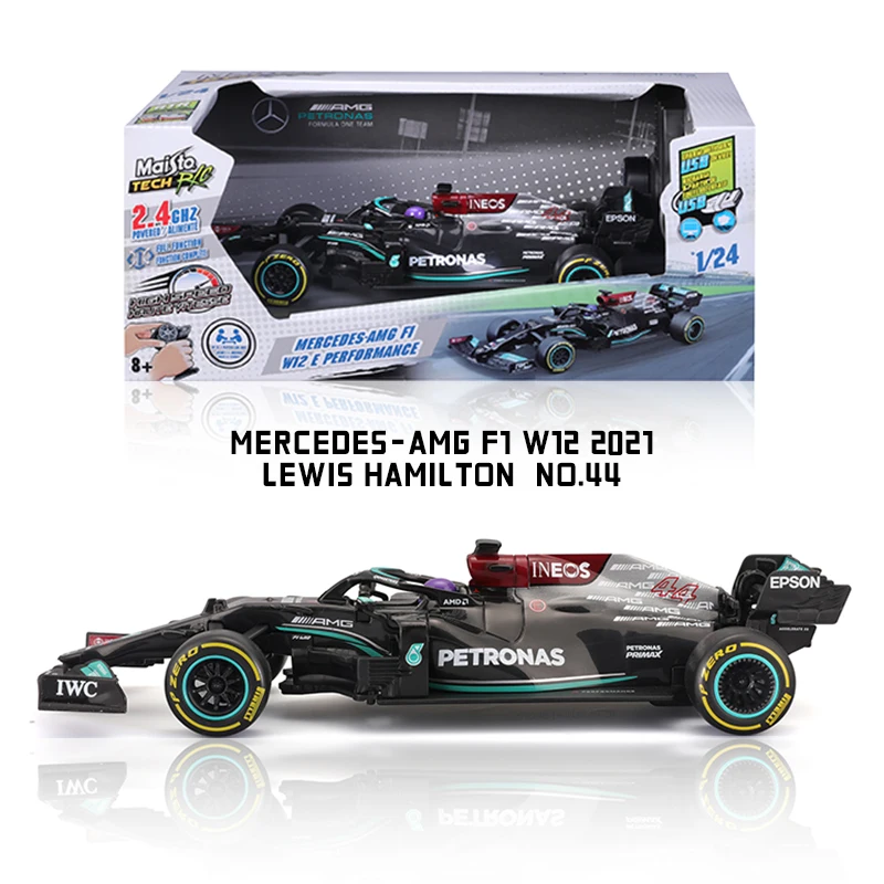 Brinquedos Para Carros RC 1/24 F1 Mercedes-AMG W12 44 EQ