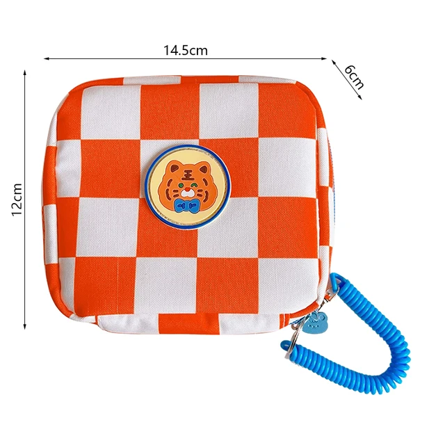 Lányok Tampon Tároló Táska Szervező Hölgyek Sminktáska Egészségügyi Pad Tasak Szalvéta Kozmetikai Táskák Tartó - Image 6