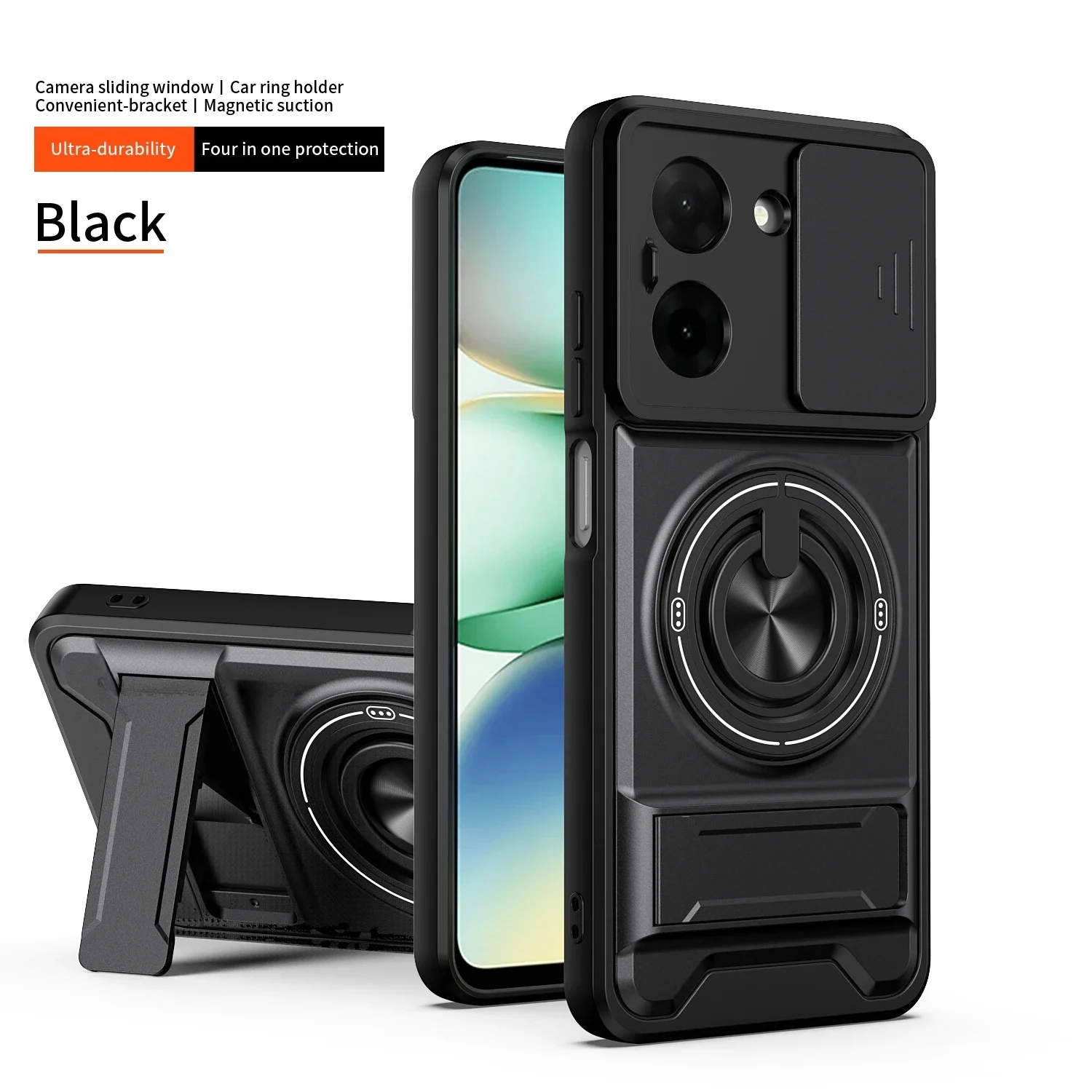 Luxury Rugged Armor Shockproof Phone Case Cover