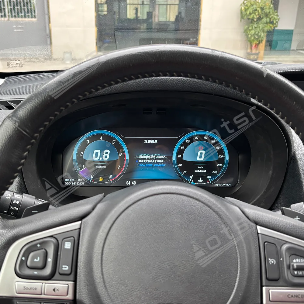 Panel de Instrumentos Digital para Subaru Forester Legacy 2013-2018, Cabina Virtual, Velocímetro Automático, Compatible con Volante a la Derecha e Izquierda 5
