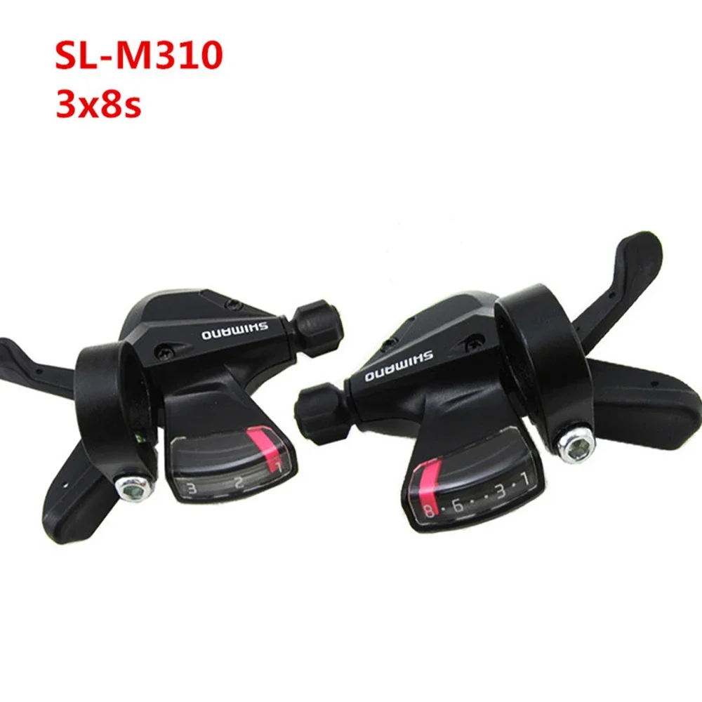 3x8-Speed Shift Lever Shifter Right Left Bicycle Derailleur for Acera SL-M310 Mountain Hybrid Bike Bicycle Parts SL-M370 MEGA 9