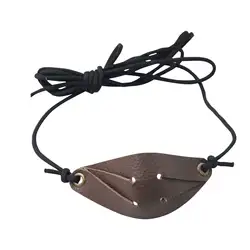 Premium Leather Sling for Outdoor Activities and Pet Entertainment (Brown)