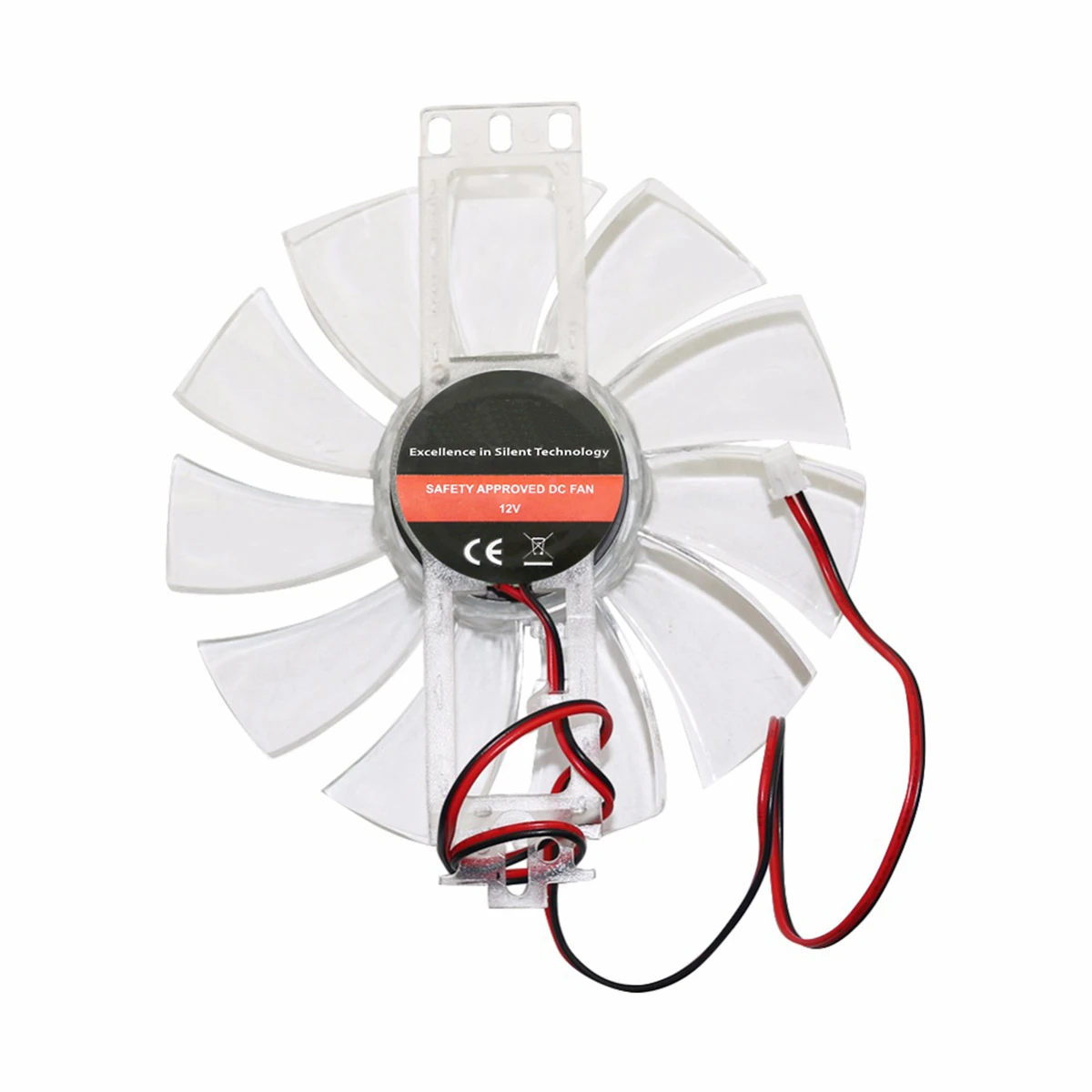 Brushless Fan DC 12V 0.35A/0.32A Chicken Incubator Accessories Cooling Fan Transparent Color Plastic Material Cooling 1 Pc chicken incubator cooling fan
