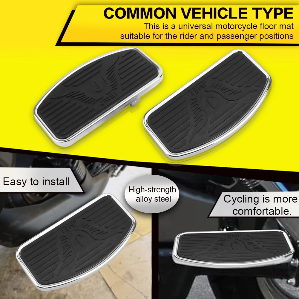 Motorcycle Front  Footboard Motorcycle Floorboards Front Footboard Pedals Front Floorboard Foot Pegs Front Foot Rest Pedal