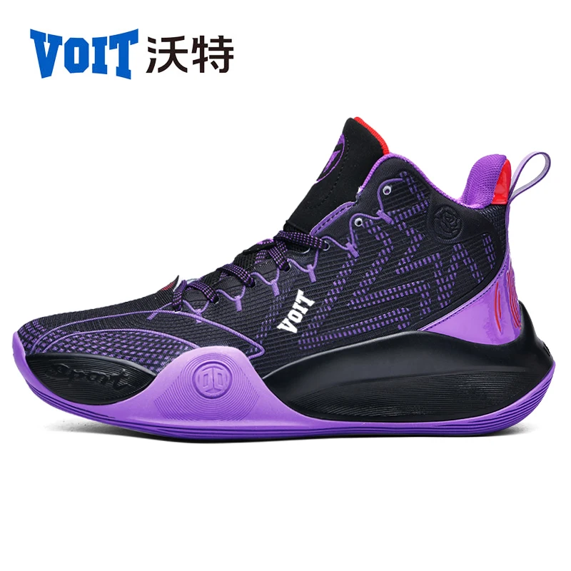 Voitbasketballshoesmenshightopwearresistantcushionedbreathableandelevatedshoes