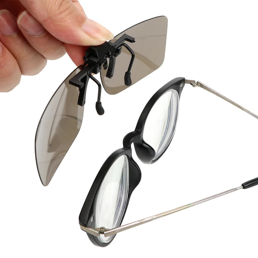 Car Driver Goggles Anti-UVA UVB Polarized Sun Glasses Driving Night Vision Lens Clip on Sunglasses Interior Sunglasses polarized sunglasses driving glasses