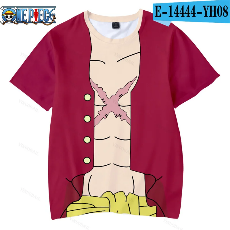 2023 New Boys Luffy Zoro One Piece T-shirt Sanji Nami Summer Tees Ace Model  Clothes Tops Collection Birthday Gift For Boy - Plush Backpacks - AliExpress