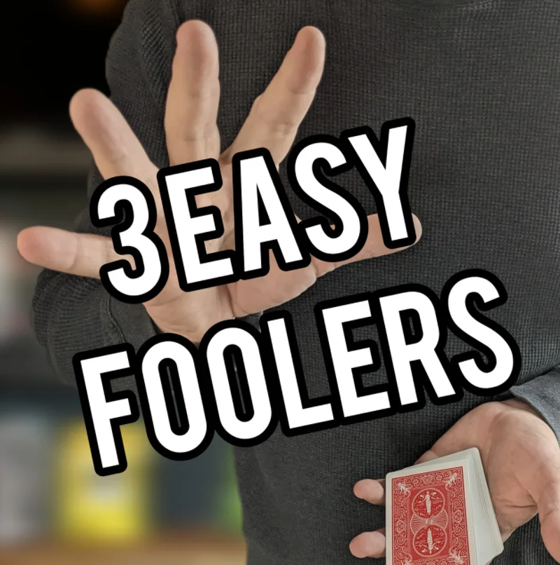 

2023 3 Easy Foolers by Johnny Carson - Magic Tricks