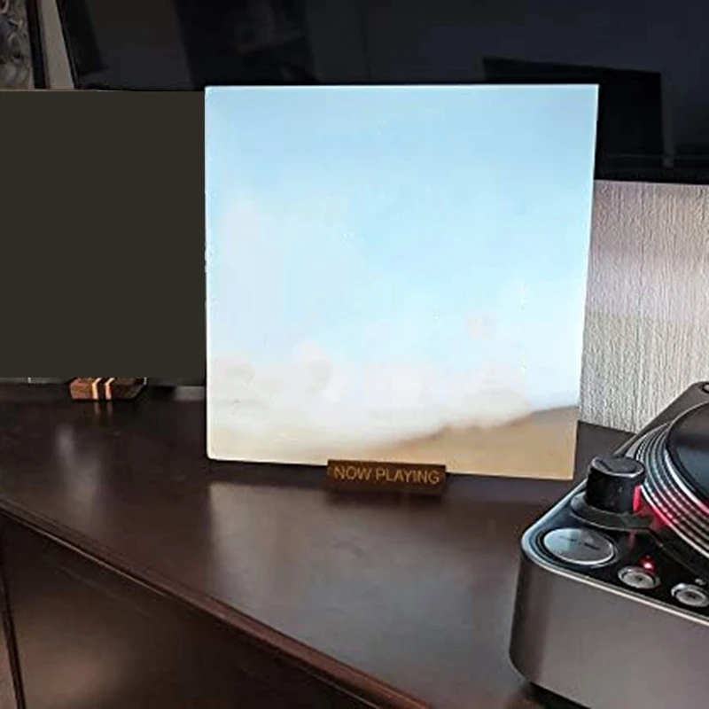 Ora che suona il supporto per dischi in vinile supporto per dischi in vinile esposore per dischi in legno supporti per album accessori per la filatura  44