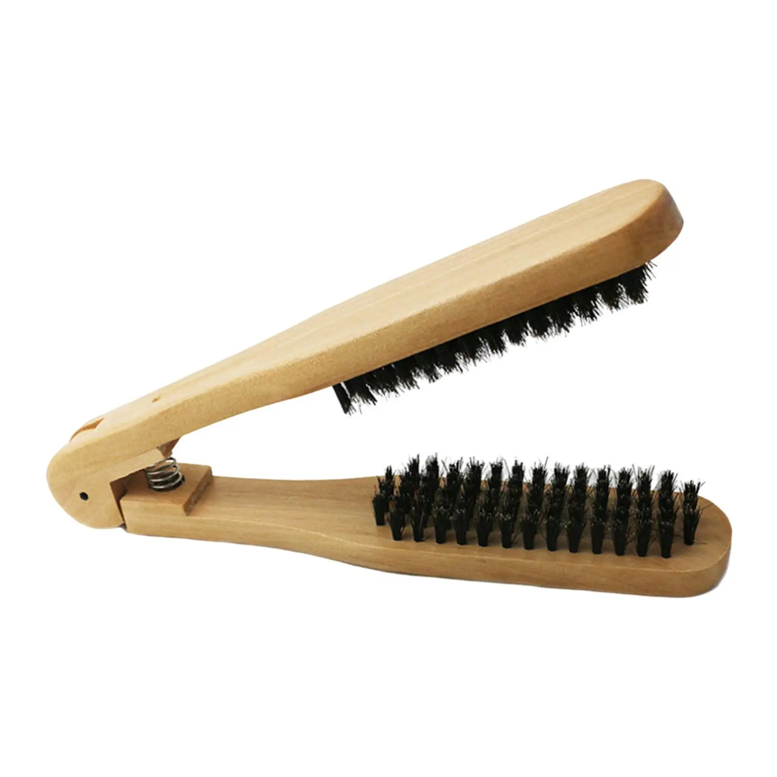 

Hair Straightening Comb V Shaped Comb Clip Barber Accesories Hairbrush Hair Straightener Brush