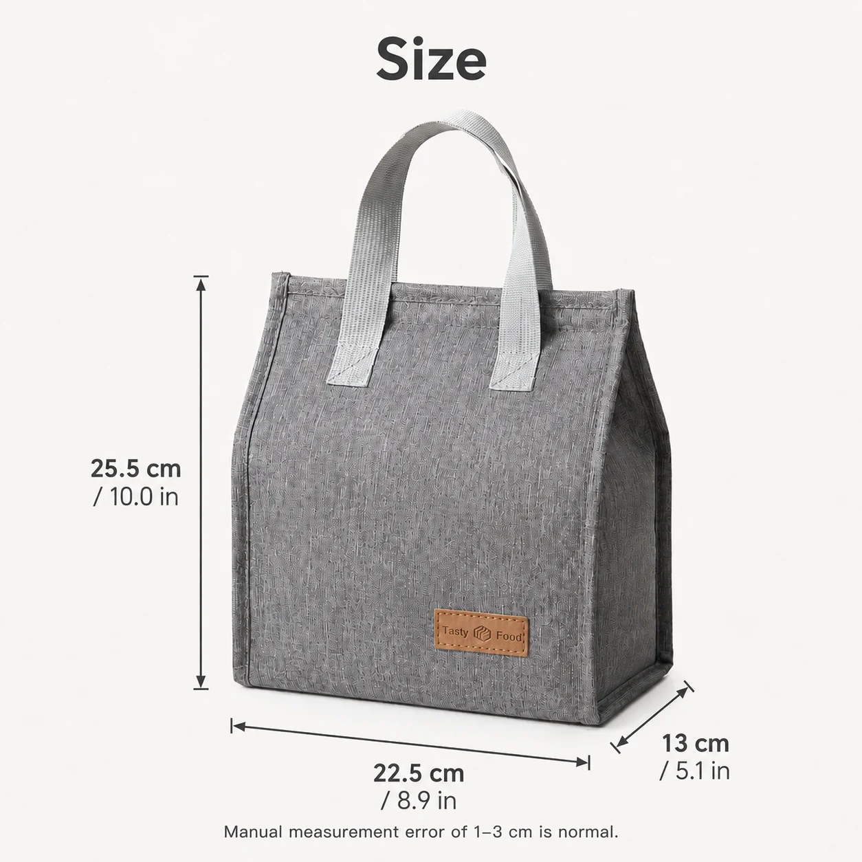 Eco-friendly Insulated Lunch Tote Bag – Durable, Reusable, and Stylish for Work, School, or Travel