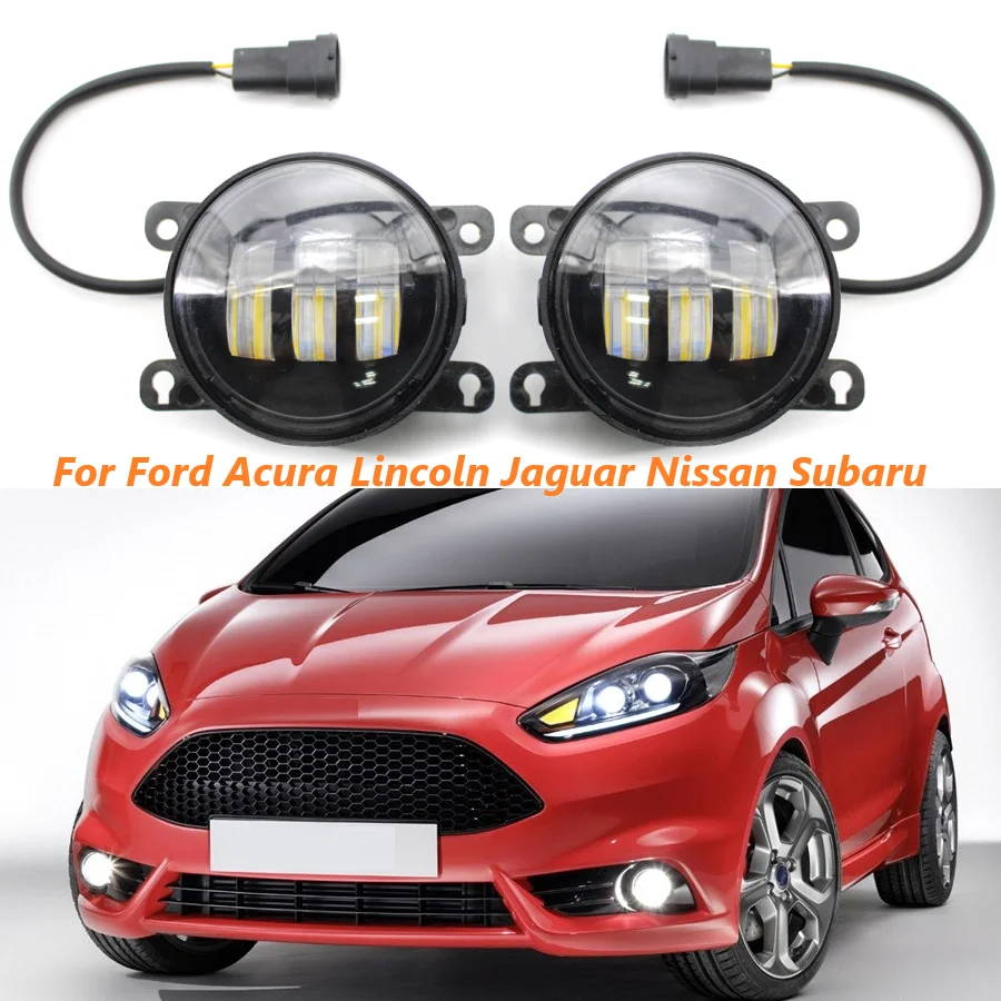 High Quality Front Bumper Led Fog Light Lamp With Yellow White Light