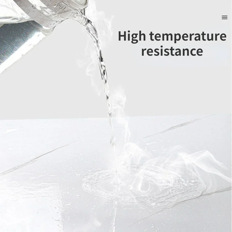 Wall Adhesive Wallpaper Width 80cm Waterproof Oil Proof Foil Marble Decor Sticker Kitchen Bathroom Renovation Decorative Paper 4