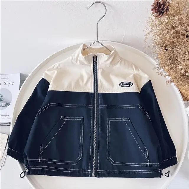 جاكيت كاجوال بطبعة كورية للأطفال ، معطف أطفال ، ملابس وسيم للأولاد ، الربيع والخريف ، جديد 2