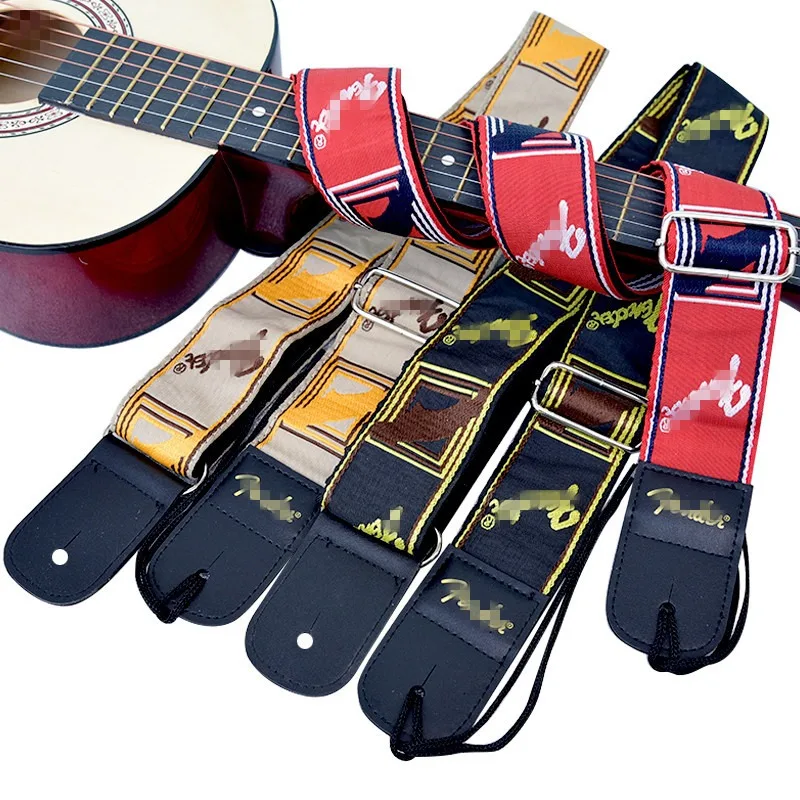 1Pc70cm145cmUniversalGuitarStrapAdjustableNylonGuitarBeltwith