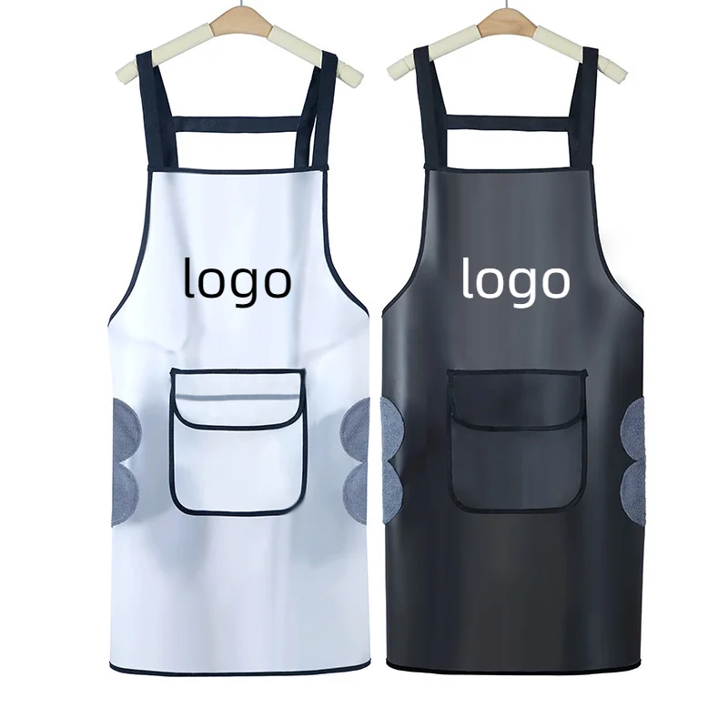 Kitchen Waterproof Apron Name Printed For Men Women Cake Baked With Pockets