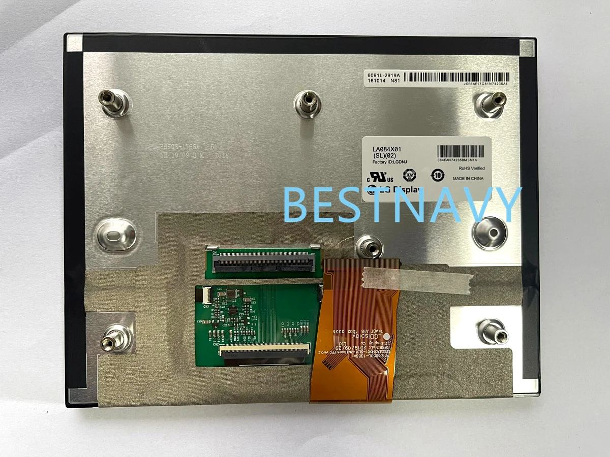 8.4인치 LCD 디스플레이 LA084X01(SL)(01) LA084X01-SL01 LA084X01-SL02 크라이슬러 VP4R 신형 차량 내비게이션용 터치 디지타이저 포함