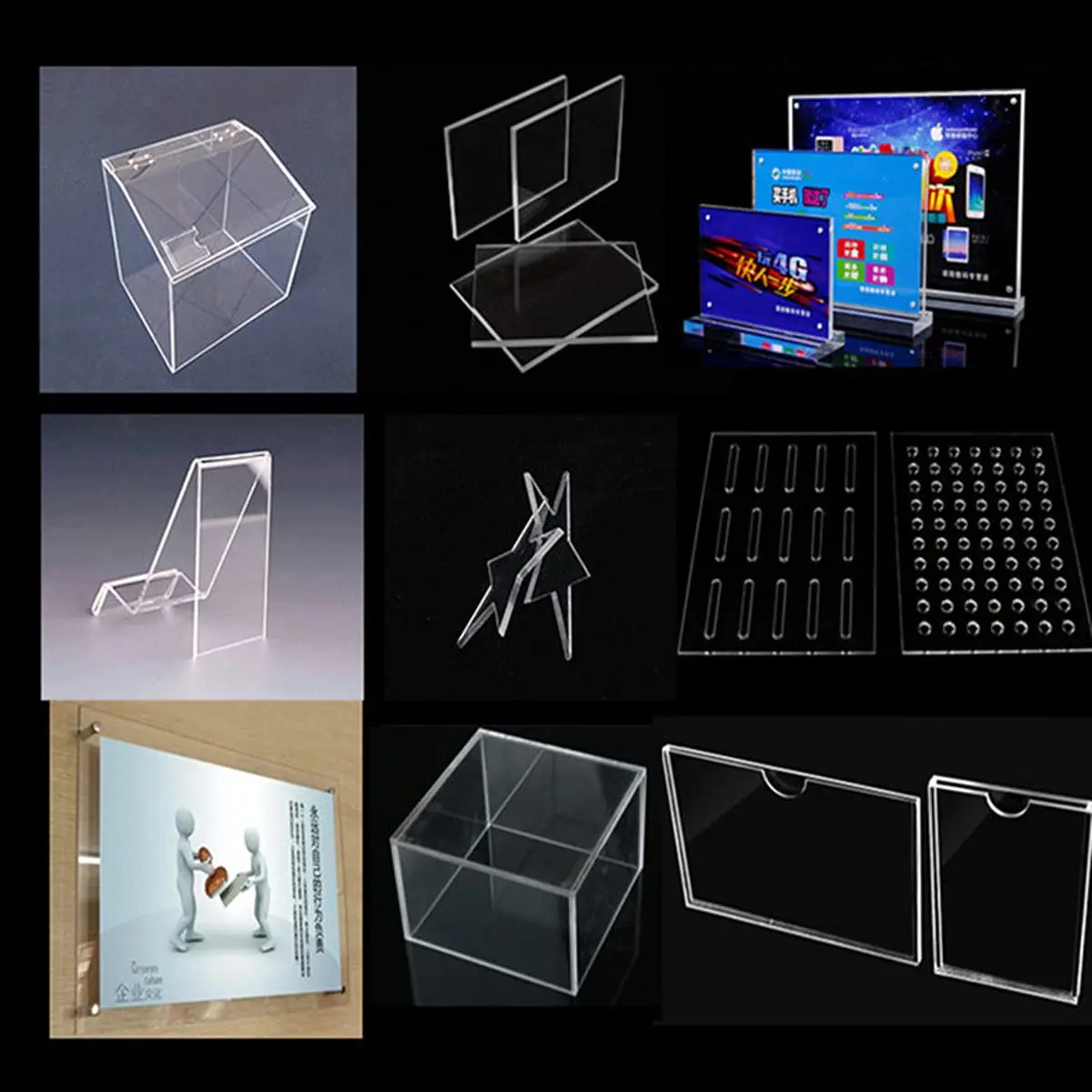 Fogli Acrilici Trasparenti 10 Mm - 2 Pezzi 30x30 Cm Per Fai Da Te - Foto 10