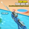 Summer Fully Automatic Electric Water Gun with Light Rechargeable Continuous Firing Party Game Kids Space Splashing Toy Boy Gift 5