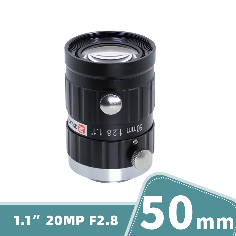 HD 20 Megapixel 35 mm feste Brennweite 1,1 Zoll großer Sensor, geringe Verzerrung, Bildverarbeitungslinsen, C-Mount, F2,8, industriell, 20 MP – Detail 6