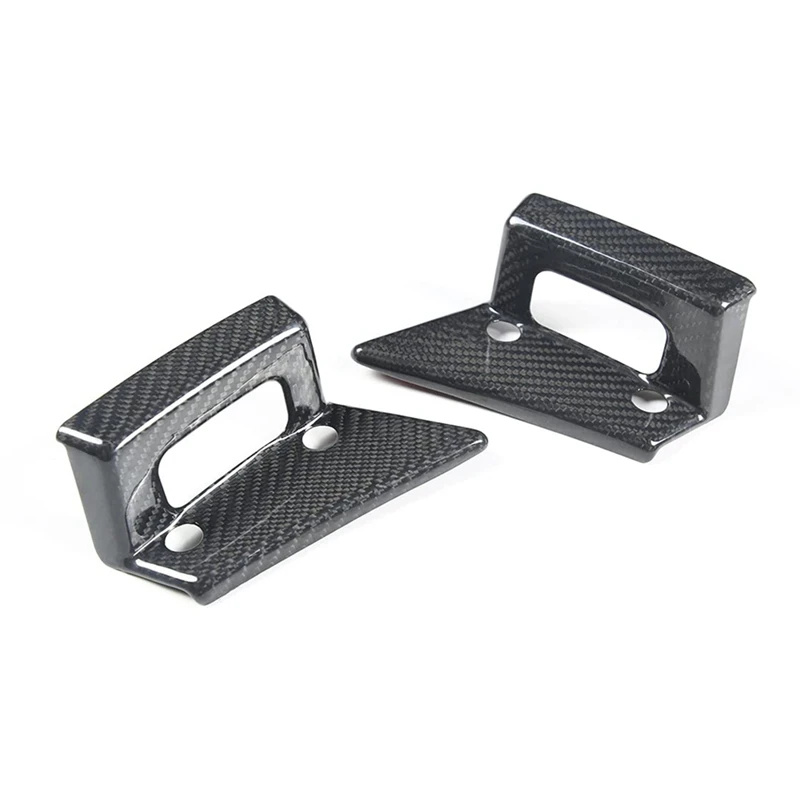 

For Chevrolet Corvette C7 2014-2019 Real Carbon Fiber Car Door Handle Switch Cover Trim Sticker Replacement Parts