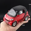 1:32 Mercedes-Benz SMART Miniatures Alloy Diecast Model Car Model Sound & Light Toys For Kids Cute and Compact Christmas Gifts 1