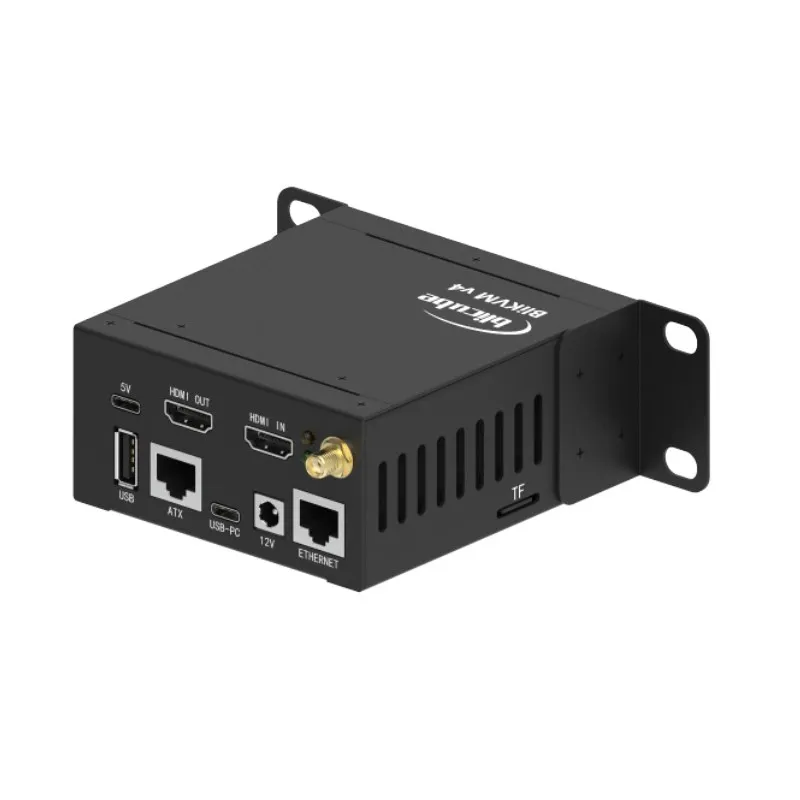 BliKVM V4 Allwinner H616 Soc KVM Over IP PoE HDMI-comaptible Video Loop Through PiKVM RTC Video Capture for Remote Server
