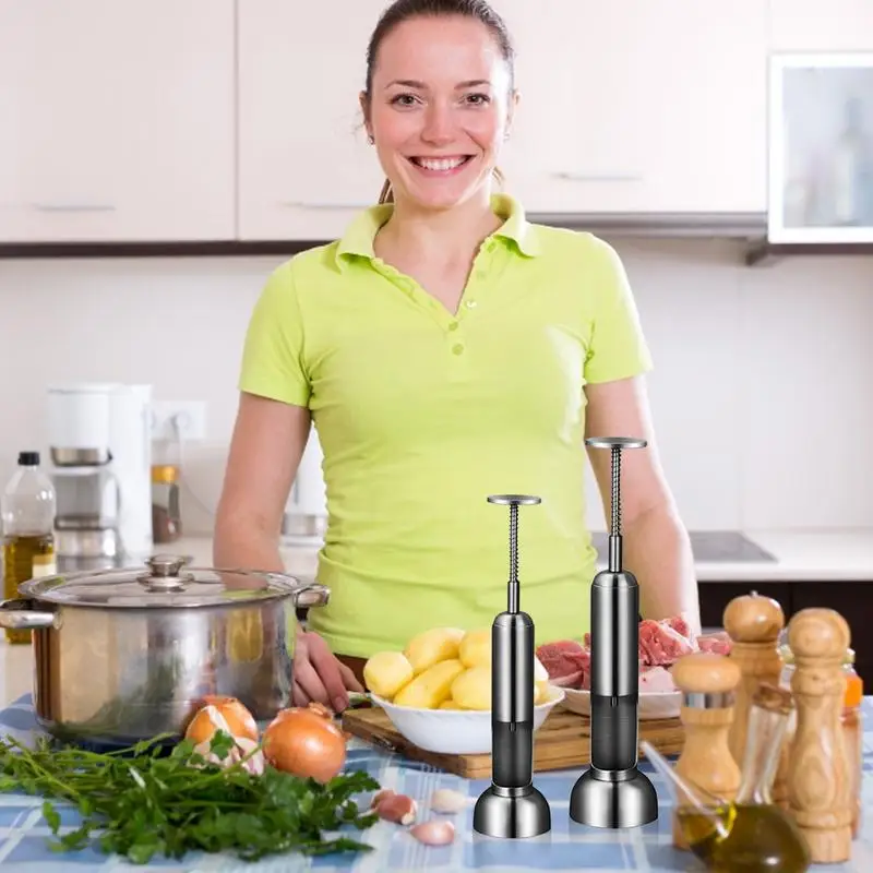 

Cherry Pit Remover Stainless Steel Cherry Seed Remover Tool With Spring Handle Fruit Pit Remover Cherry Corer Pitter Tool