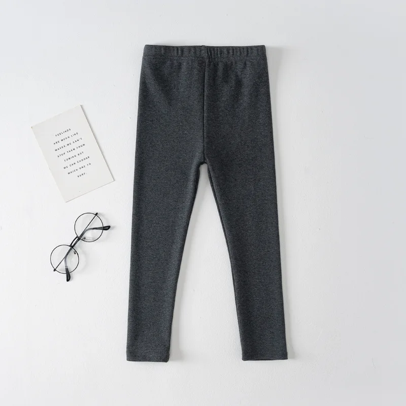 Girls' Leggings Spring And Autumn Style 95 Cotton Female Baby Elastic Pants Children's Slim outer Wear Pants - Image 5