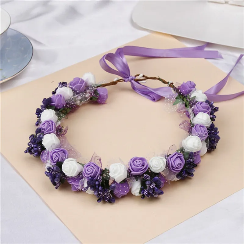 Boho Floral Beach Headband
