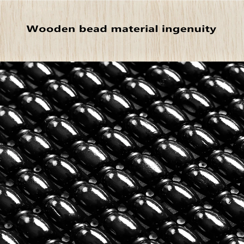 여름 환기 구슬 좌석 쿠션 나무 공 자동차 쿠션 장뇌 나무 공압 여름 의자 쿠션 시원한 pa 한 조각