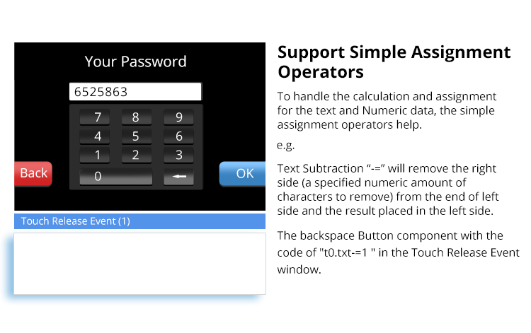 NEXTION 4.3 Inch HMI Touchscreen LCD Display – Intelligent Series NX4827P043 AI Smart Resistive Touchscreen with TFT Display, Serial Port, USART and RTC – Commercial Grade