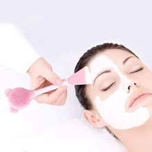 

Face Mask Brush Silicone Gel Facial Mask DIY Brushes Original Soft Fashion Beauty Women Skin Face Care Home Makeup Tools