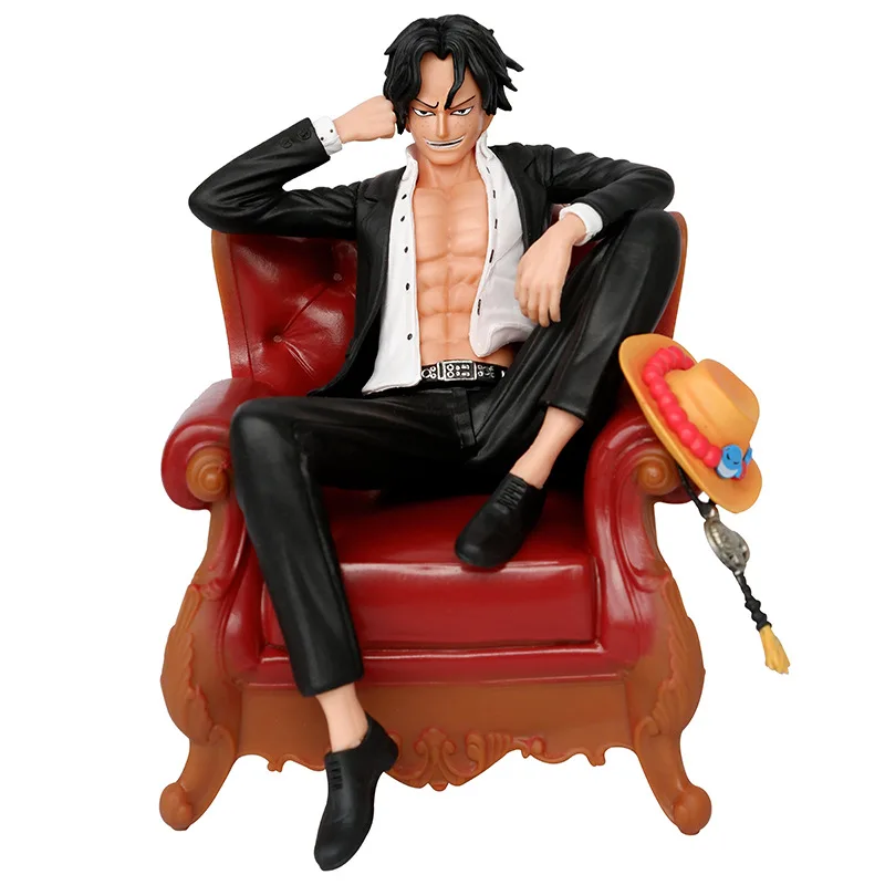 thumbnail image 1 of Figuras de Sanji Ace de One Piece de 15 cm, figura de Sanji Ace, figura Gk, estatua de PVC, modelo de muñeca, adorno coleccionable, juguetes para niños, regalo, 1 of 5