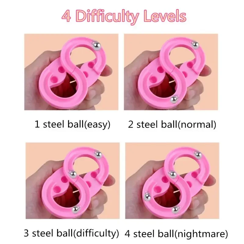 Handheld 88 Track Finger Toys Antistress Autisme Sensoriel Anxiety and Stress Relief ADHD Training Decompression Fidget Flexible fidget toys anti stress toys mini fingertip toy