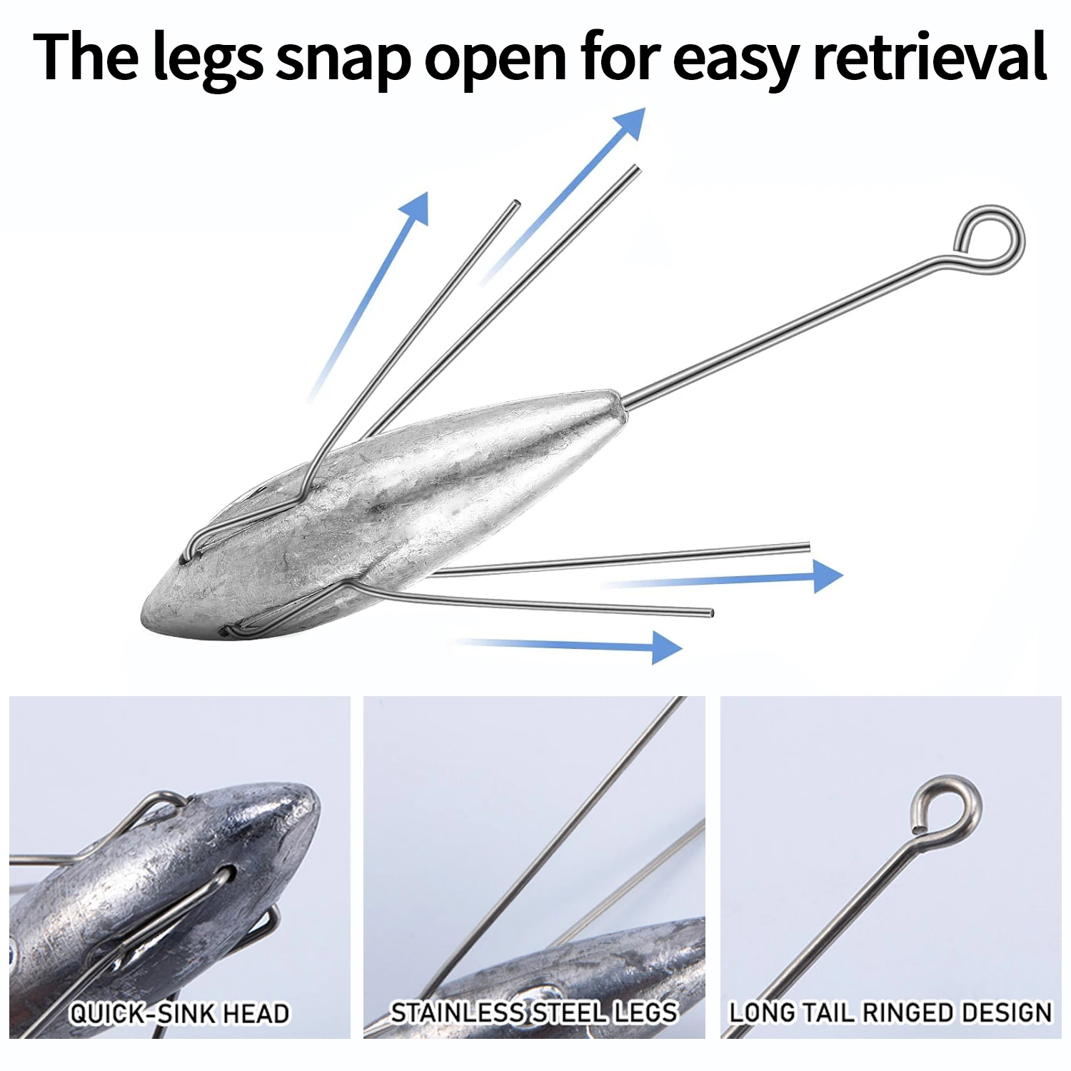 Sputnik Sinker Weight Sinkers 1Pc 85g/3oz Sputnik Fishing Weight