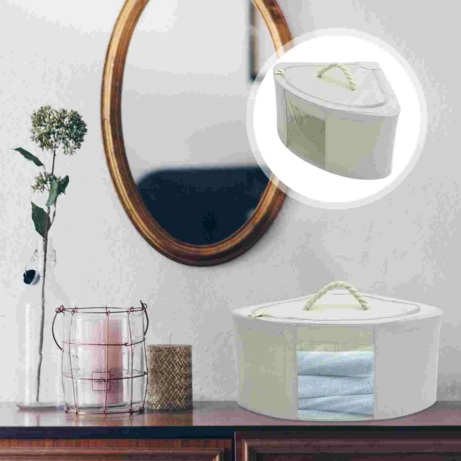 

Household Corner Holder Versatile Sundries Storage Bag Wear-resistant Oxford Cloth Organizer