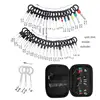 100Pcs Car Terminal Removal Repair Tools Electrical Wiring Crimp Connector Pin Extractor Kit Keys Automotive Plug Pullers 6