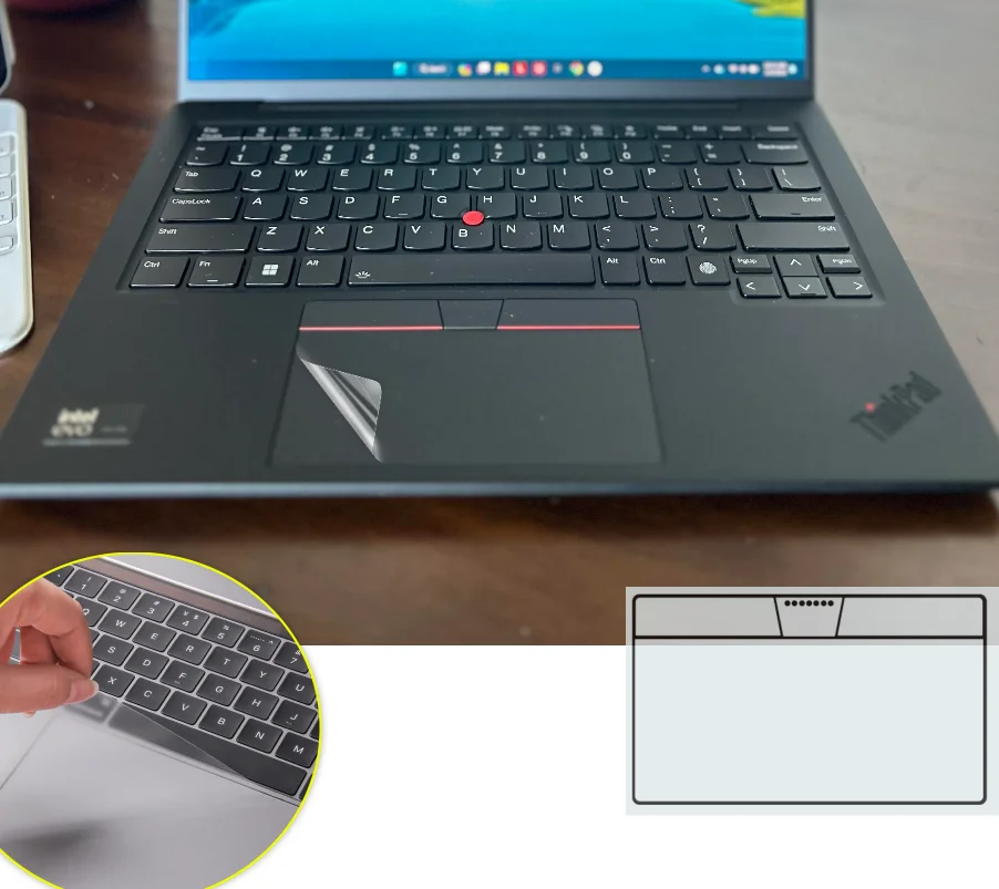 Matte Touch Pad Touchpad Protective film Sticker Protector for Lenovo ThinkPad X1 Carbon Gen 12 AI G12