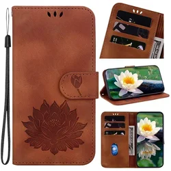 Custodia per telefono in vera pelle con attacco per lanyard