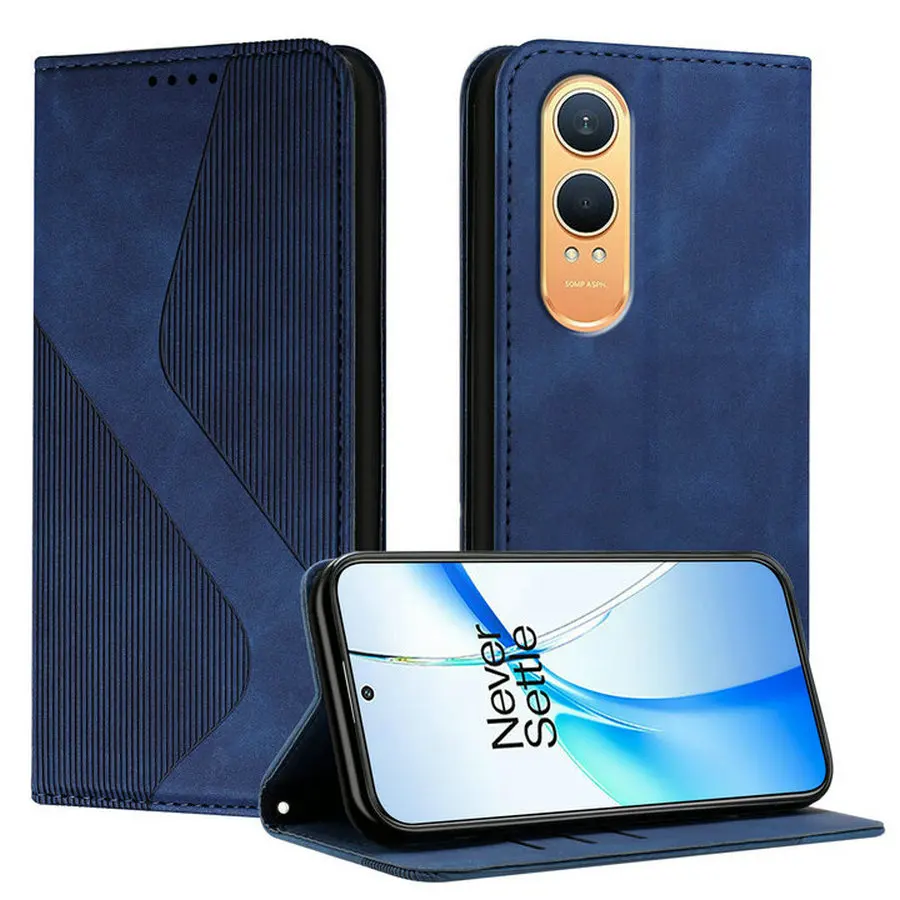 Leather Texture Wallet Book Case with Magnetic Flip Cover