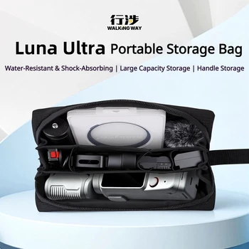 Borsa per fotocamere WalkingWay per Insta360 Luna Ultra, borsa protettiva dedicata anti-schizzi e antiurto per fotocamere sportive