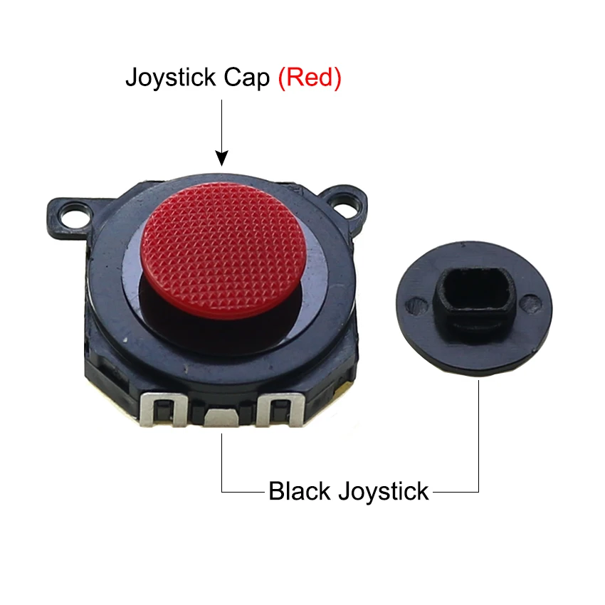 YuXi ثلاثية الأبعاد عصا التحكم التناظرية زر Thumb...